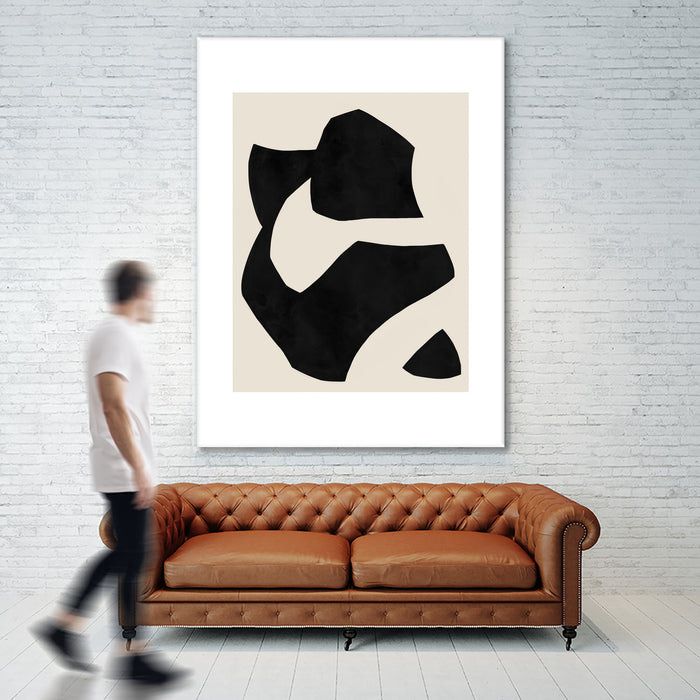 Œuvre d’art murale Giant Art « Untilted » 72 x 54