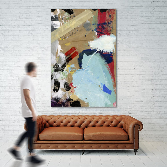 Œuvre d’art murale Giant Art « Palette 5 » 84 x 54