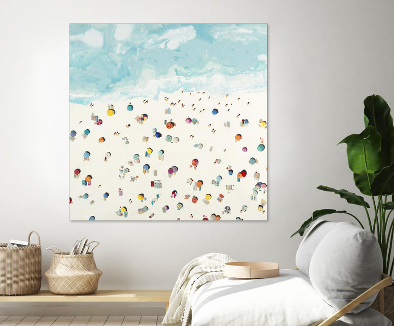 Œuvre d’art murale Giant Art « Beach Days » 72 x 72