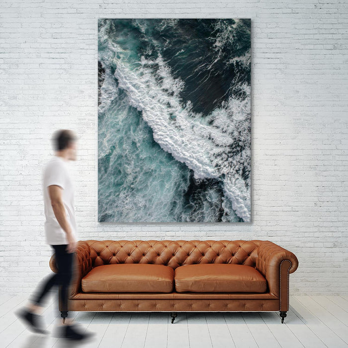 Œuvre d’art murale Giant Art « From Above 9 » 72 x 54