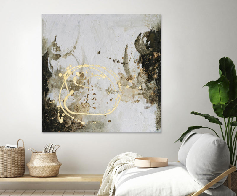 Œuvre d’art murale Giant Art « Friendship Iv » 54 x 54