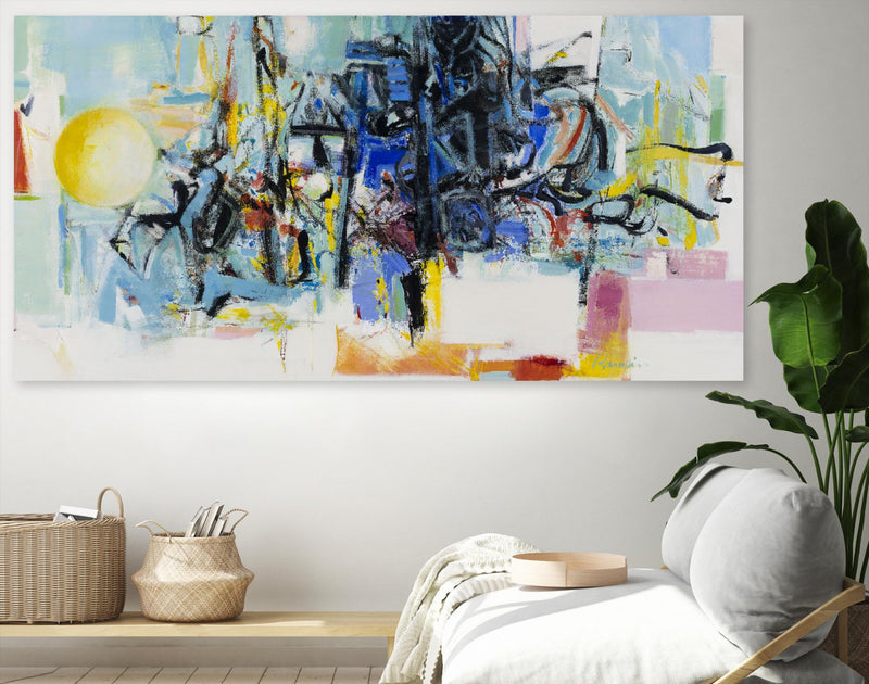 Œuvre d’art murale Giant Art «  » 72 x 36