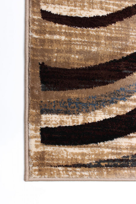 Carpette Allonah bleue - 3 pi 11 po x 5 pi 7 po