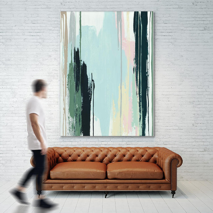 Œuvre d’art murale Giant Art « Splendid Mirage I » 72 x 54