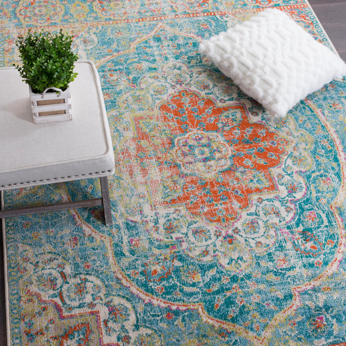 Carpette Sav Royal turquoise 3x 5