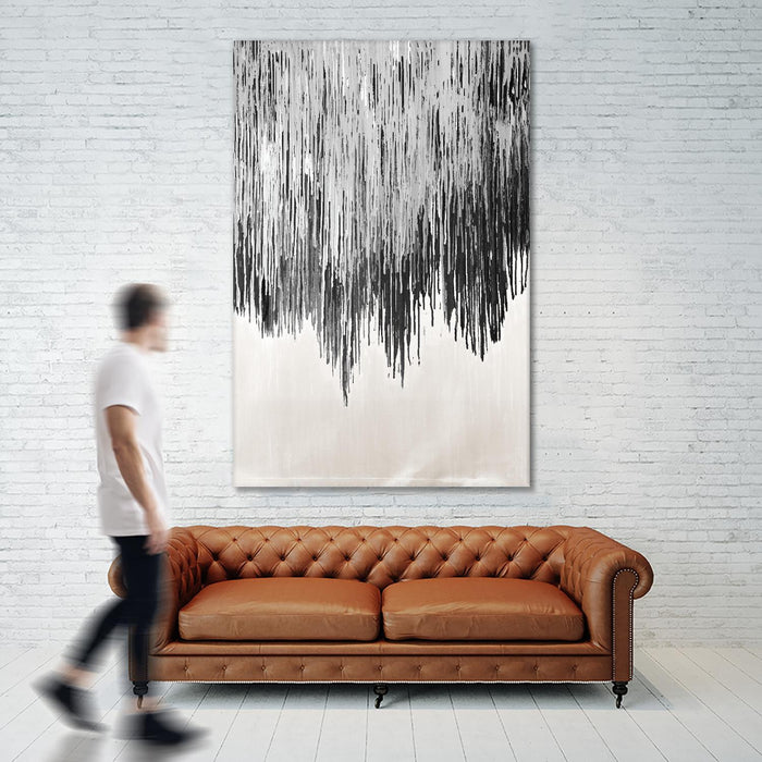 Œuvre d’art murale Giant Art « Stained Shower Ii » 72 x 48
