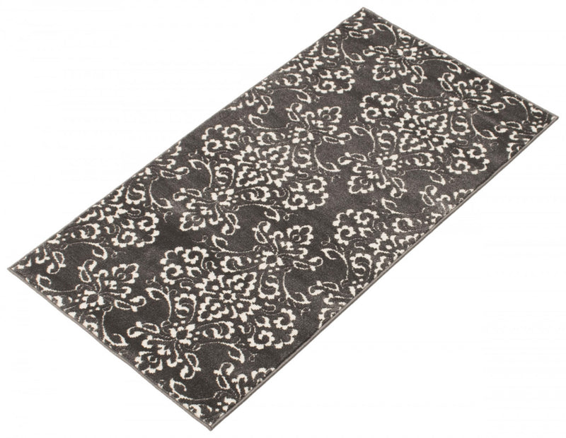 Carpette Caledonia grise 2 pi 8 po x 4 pi 11 po