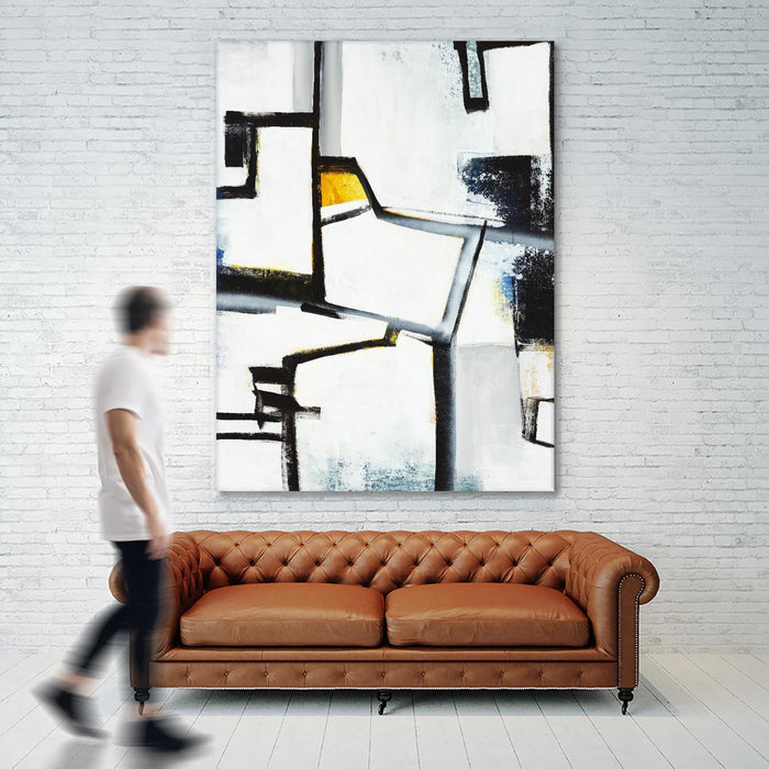 Œuvre d’art murale Giant Art « The A Line Ii » 72 x 54