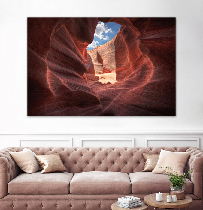 Œuvre d’art murale Giant Art « Antelope Canyon » 72 x 48