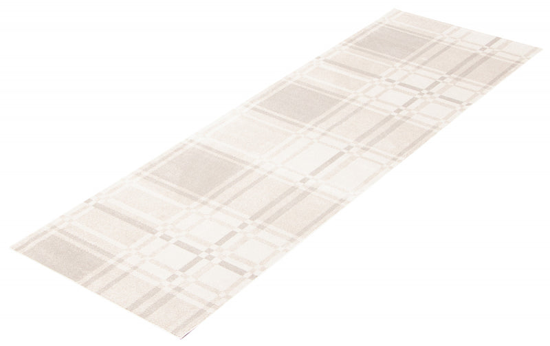 Carpette Roma ivoire lavable à la machine - 2 pi 6 po x 8 pi 0 po