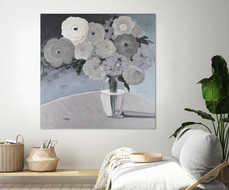 Œuvre d’art murale Giant Art « Clear And Present » 54 x 54