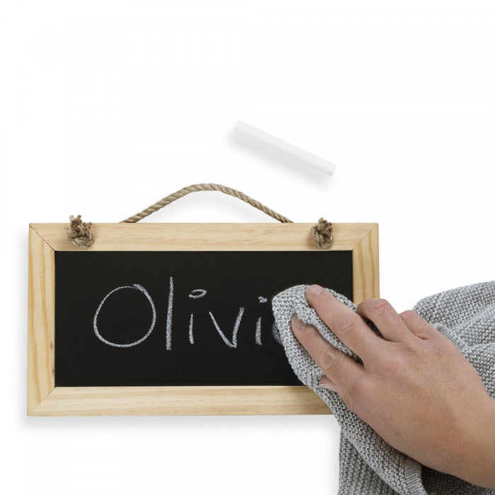 Sweedi Tente de jeu avec tableau - Blanc et Naturel