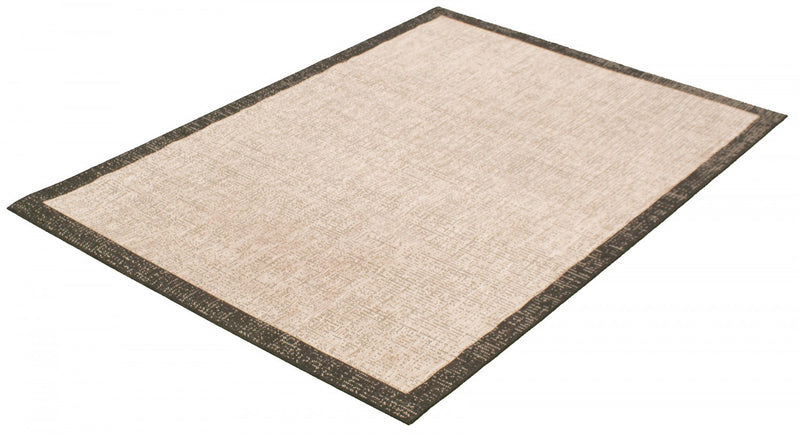Carpette Sadie Classic agenté noir - 5 pi 3 po x 7 pi 7 po