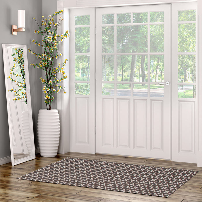 Carpette Bellezza noire 2 pi 2 po x 4 pi 0 po