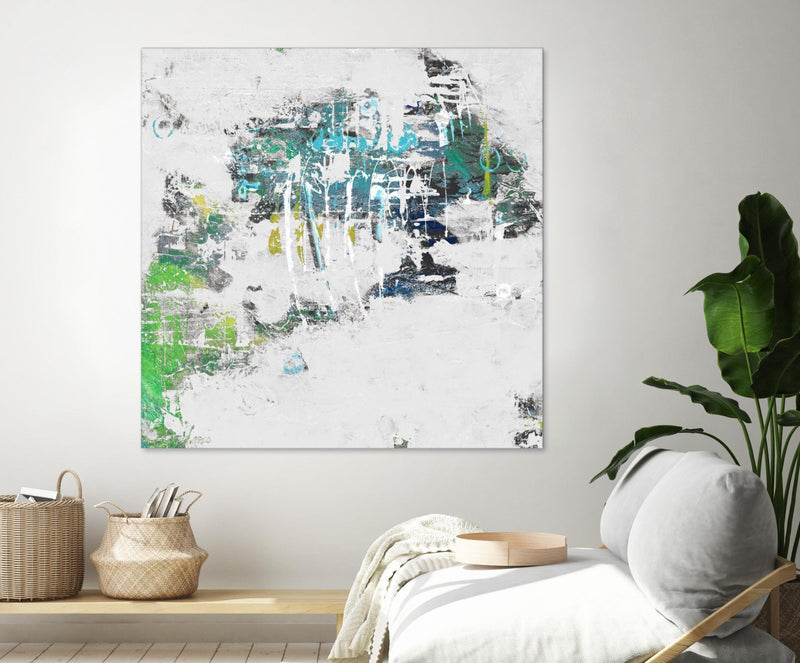 Œuvre d’art murale Giant Art « Cool Kids I » 72 x 72
