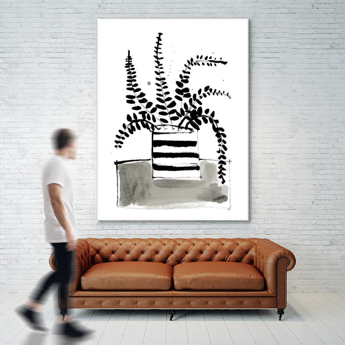 Œuvre d’art murale Giant Art « Fresh Flowers 2 » 72 x 54