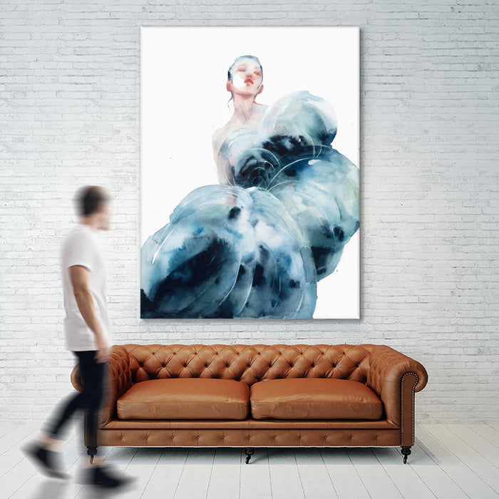 Œuvre d’art murale Giant Art « Iris Van Herpen » 72 x 54