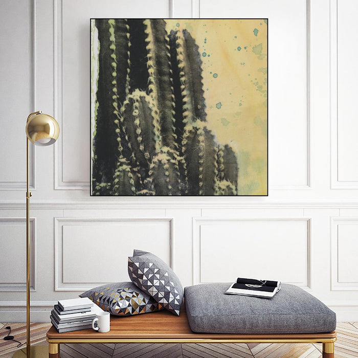 Œuvre d'art murale sur toile encadrée noire « Desert Dreams Iv » 20 x 20