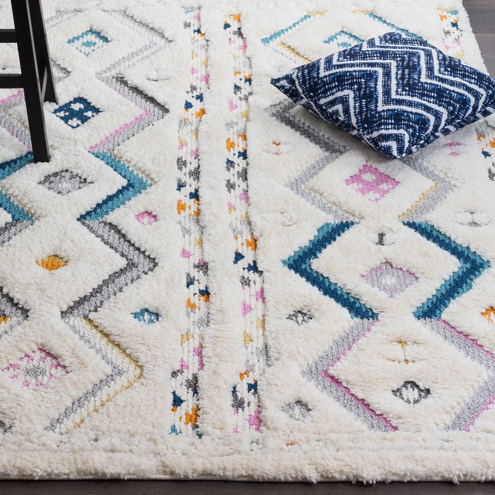 Carpette Lola à motifs de chevrons 3 x 5