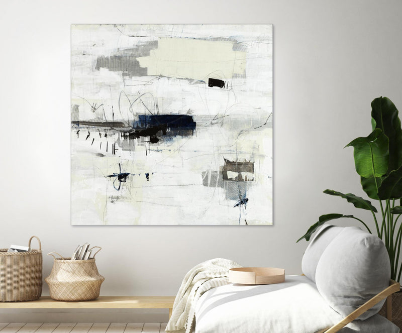 Œuvre d’art murale Giant Art « Parting With Reality » 72 x 72