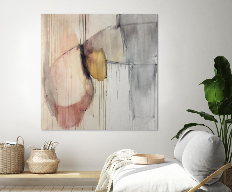 Œuvre d’art murale Giant Art « Trapped Silence » 72 x 72