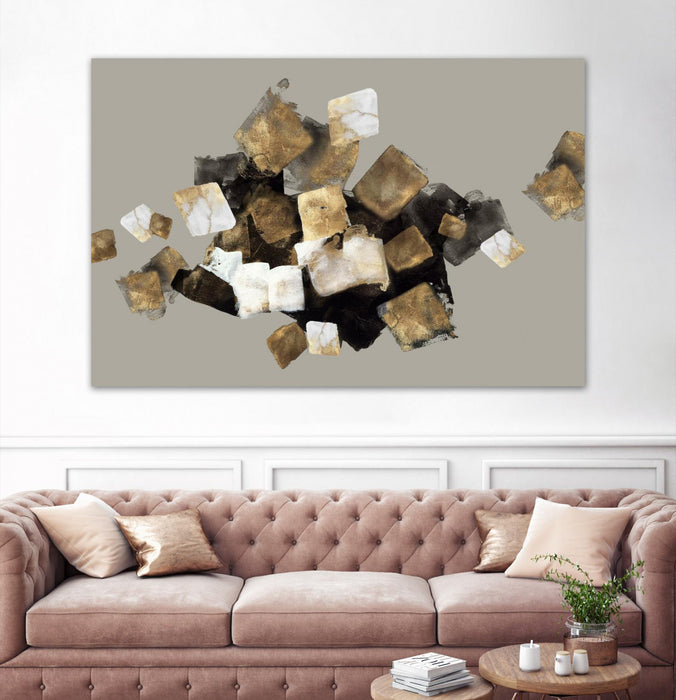 Œuvre d’art murale Giant Art « Marigold's Touch » 72 x 48