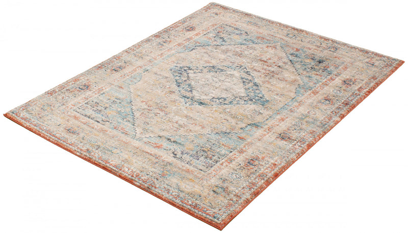 Carpette Bolivar Bijar Multi couleur - 5 pi 3 pox 7 pi 6 po