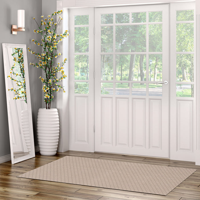 Carpette Bellezza taupe 2 pi 2 po x 6 pi 0 po - Ensemble de 2