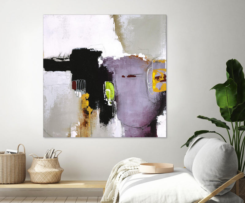 Œuvre d’art murale Giant Art « Sassy Sauce » 54 x 54