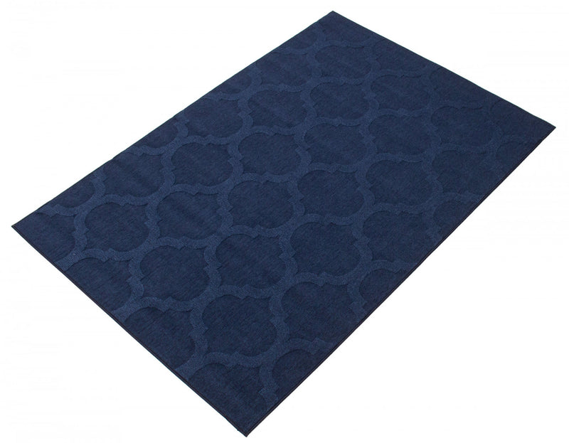 Carpette Sophie bleu marine - 3 pi 11 po x 5 pi 7 po