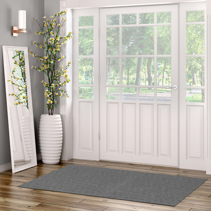 Carpette Bellezza gris foncé 2 pi 2 po x 5 pi 0 po