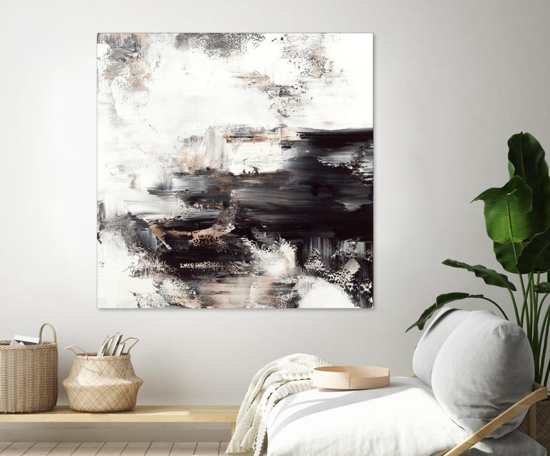 Œuvre d’art murale Giant Art « Momentum Synergy » 54 x 54