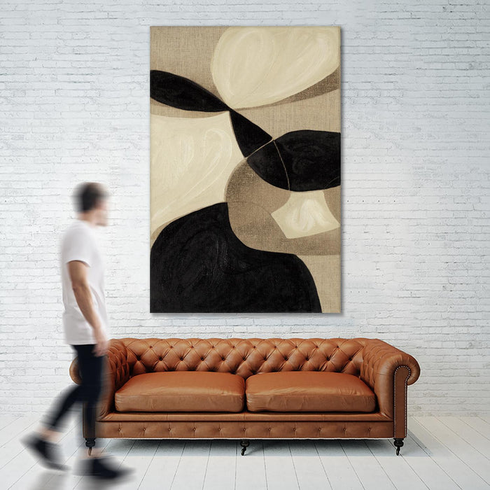 Œuvre d’art murale Giant Art « Attraction I » 84 x 54
