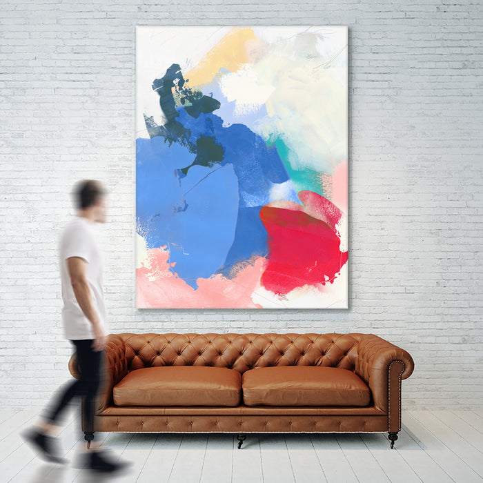 Œuvre d’art murale Giant Art « Sweet Poetry I » 72 x 54