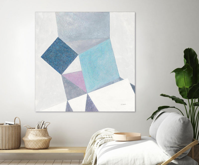 Œuvre d’art murale Giant Art « Bay Bridge V1 » 54 x 54