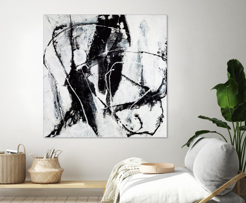 Œuvre d’art murale Giant Art « Polar Opposition » 54 x 54