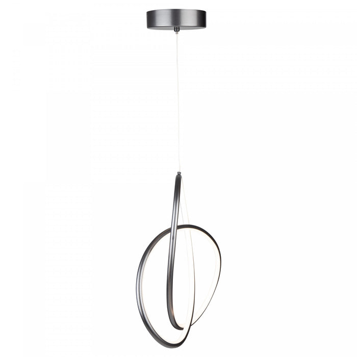 Luminaire suspendu Orion gris à DEL de 24 W