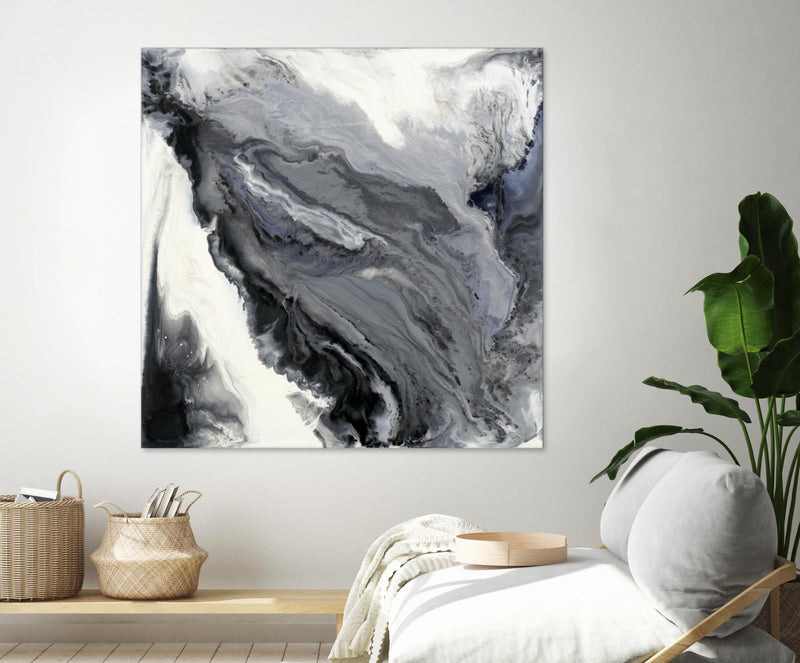 Œuvre d’art murale Giant Art « Approaching » 72 x 72