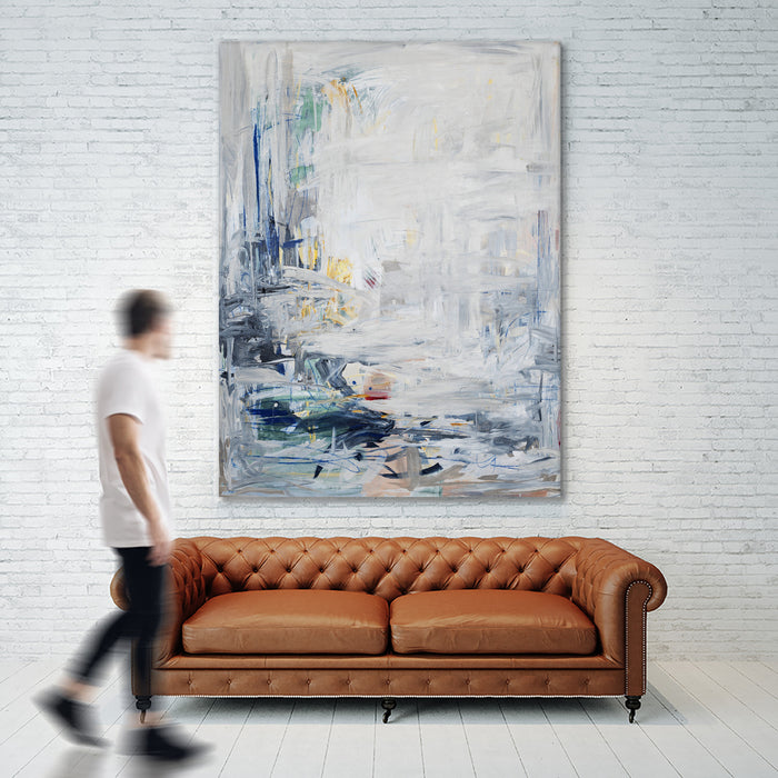 Œuvre d’art murale Giant Art « Lift Me Up » 72 x 54