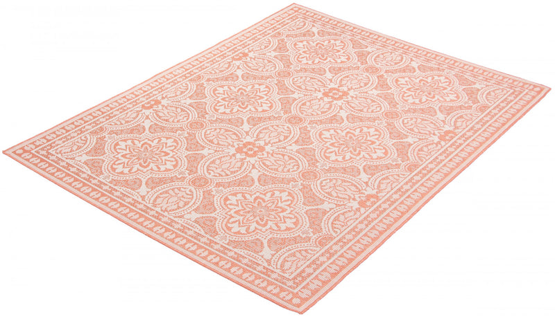 Carpette Neisha Traditional corail 6 pi 7 po x 9 pi 6 po