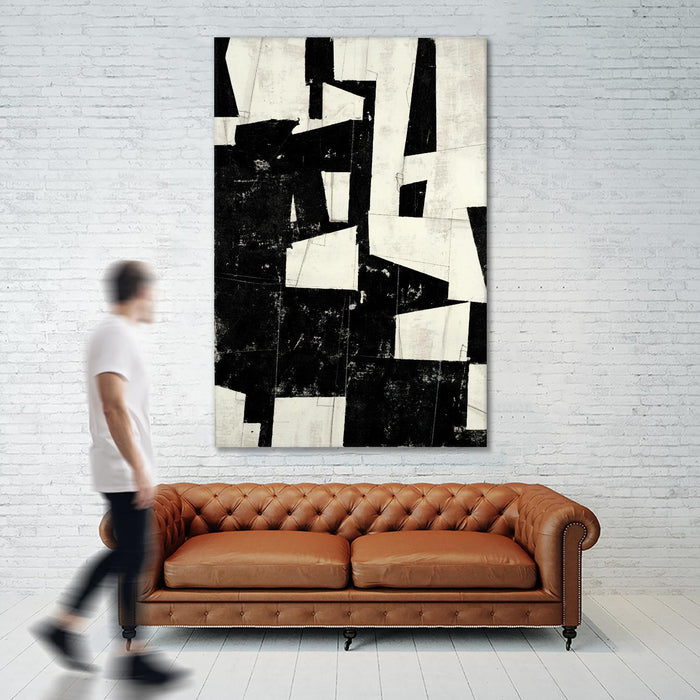 Œuvre d’art murale Giant Art « Arrangement Ii » 84 x 54