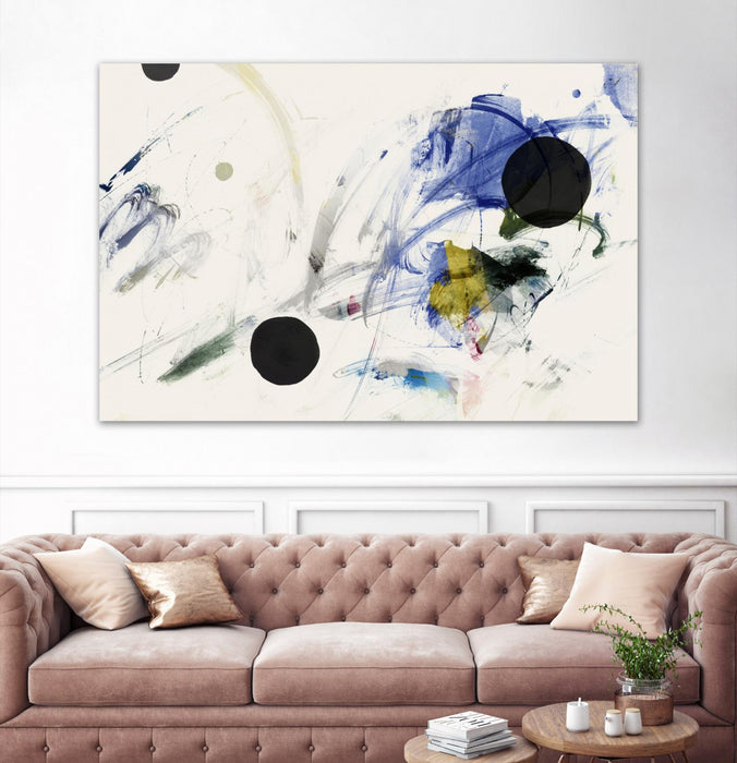 Œuvre d’art murale Giant Art « Space Oddity Ii » 84 x 54