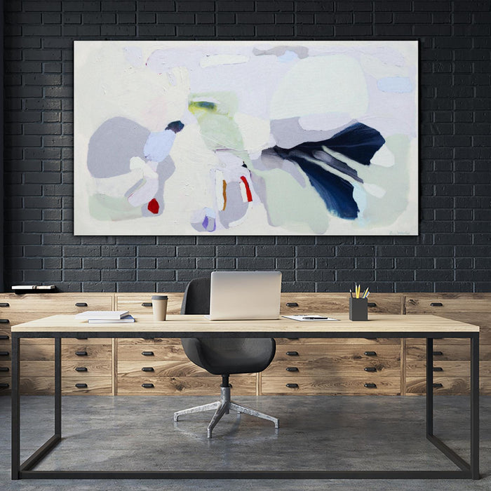 Œuvre d’art murale Giant Art « Breathe » 84 x 48