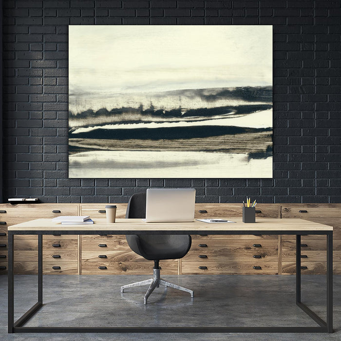 Œuvre d’art murale Giant Art « Winter I » 72 x 54