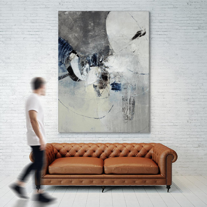 Œuvre d’art murale Giant Art « Solid Strike I » 72 x 54