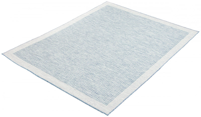 Carpette Neisha Classic bleue 6 pi 7 po x 9 pi 6 po
