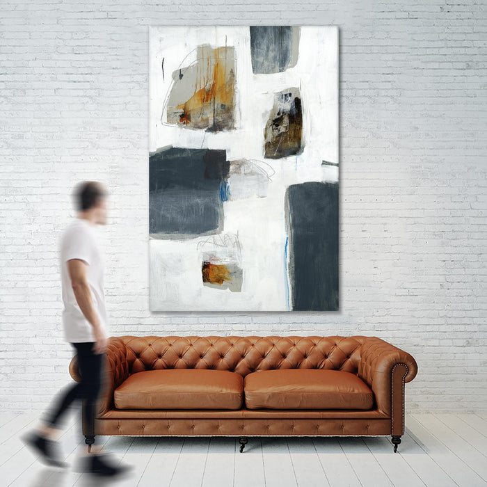 Œuvre d’art murale Giant Art « Watch From The Window I » 84 x 54