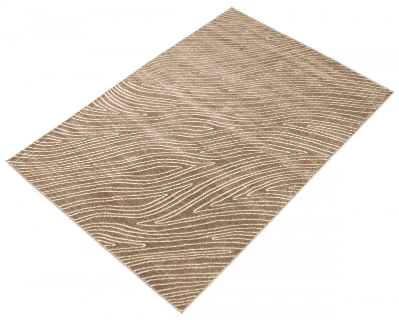 Carpette Lane taupe 4 pi 7 po x 6 pi 7 po