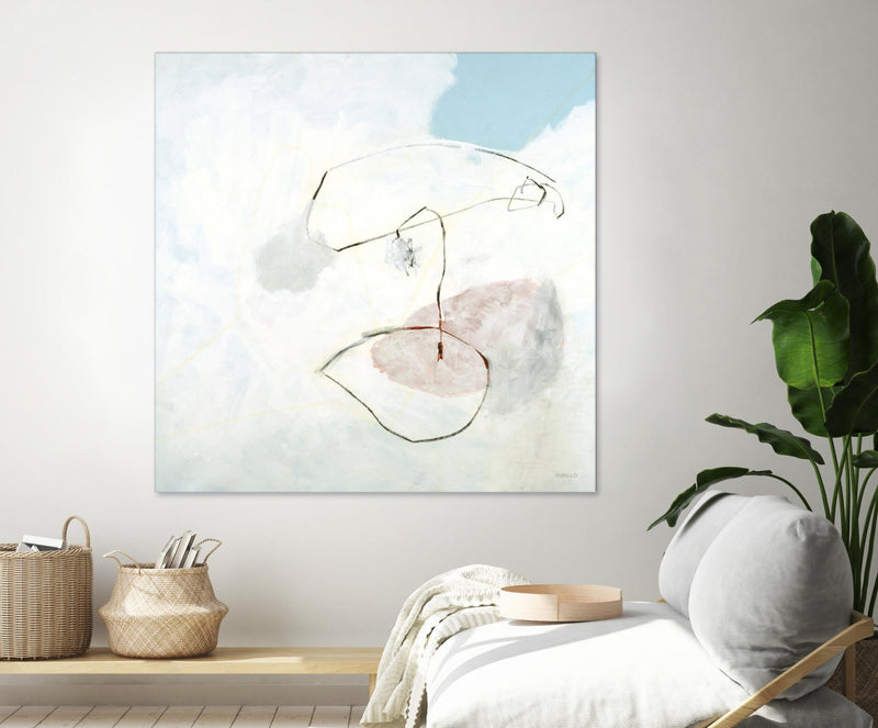 Œuvre d’art murale Giant Art « Sweet Solitude » 72 x 72