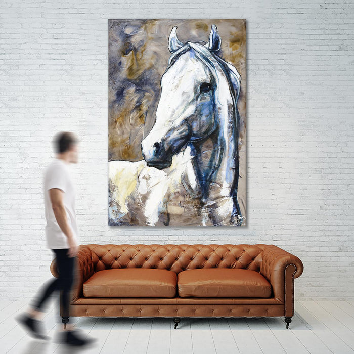 Œuvre d’art murale Giant Art « Lily Of The Valley » 84 x 54